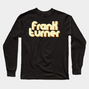 vintage color frank turner Long Sleeve T-Shirt